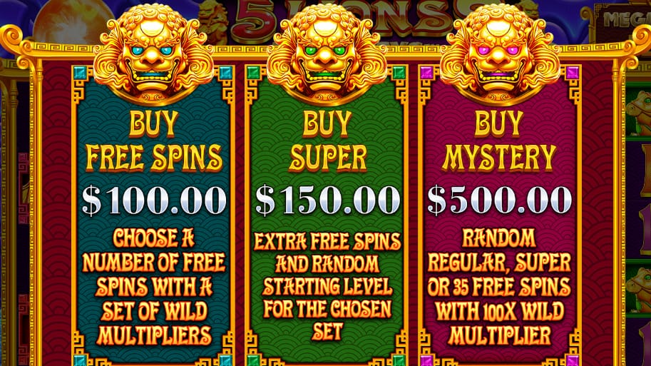 Gambling info site - 5 lions megaways 2